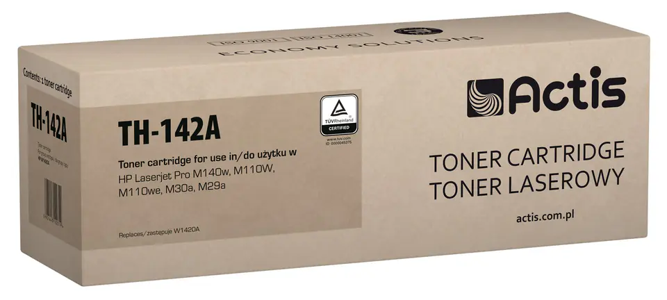 ⁨Actis TH-142A Toner (zamiennik HP 142A W1420A, Standard; 950 stron; czarny)⁩ w sklepie Wasserman.eu