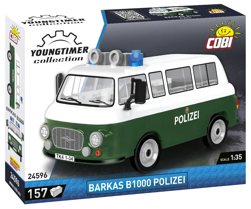 ⁨Bricks Cars Barkas B1000 Polizei⁩ at Wasserman.eu