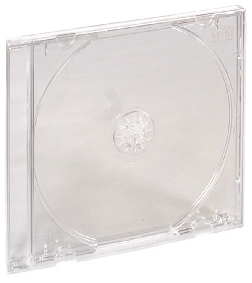 3040 Pudełko na 1 CD - bezbarwne czyste Tray Esperanza w sklepie Wasserman.eu
