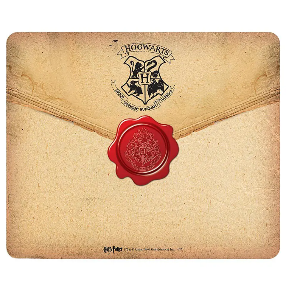 ⁨HARRY POTTER - Mouse pad - "Hogwarts letter"⁩ at Wasserman.eu