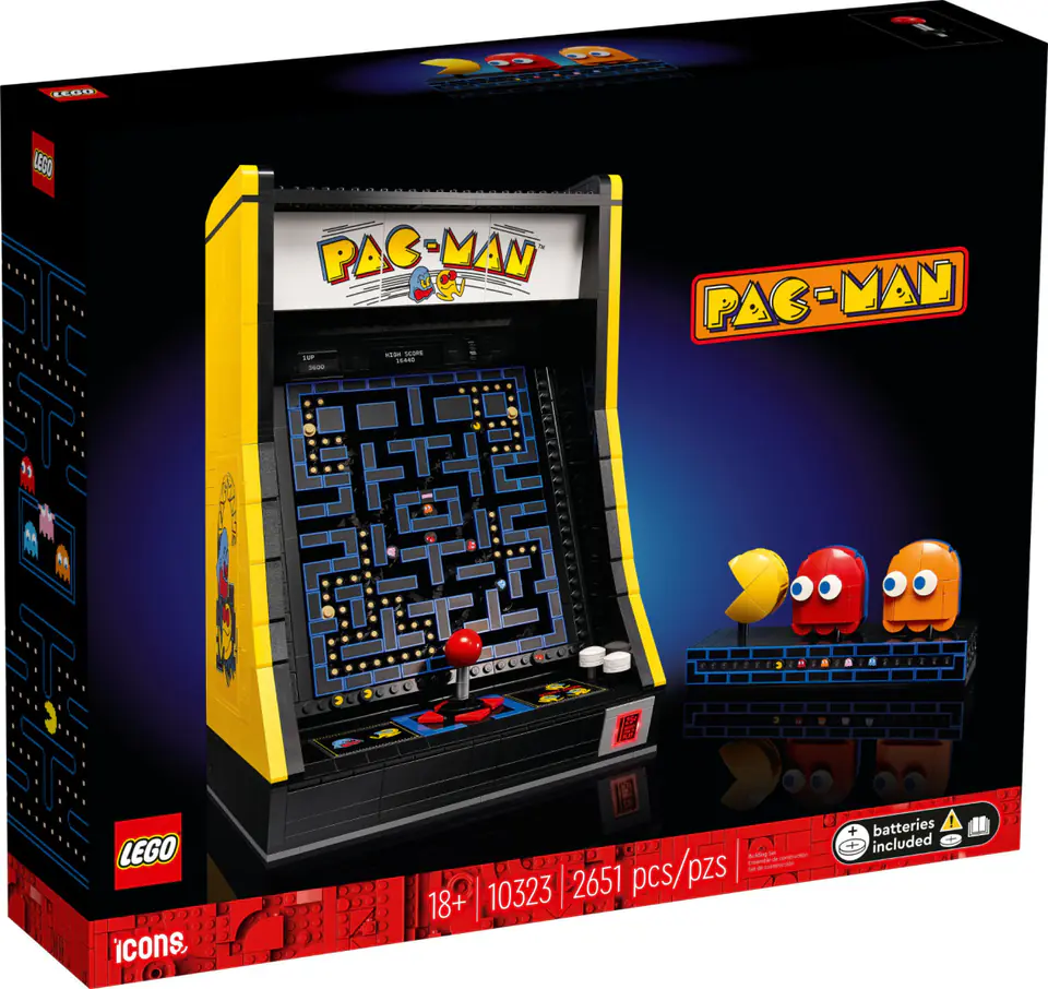 ⁨LEGO 10323 Icons Automat do gry Pac-Man⁩ w sklepie Wasserman.eu