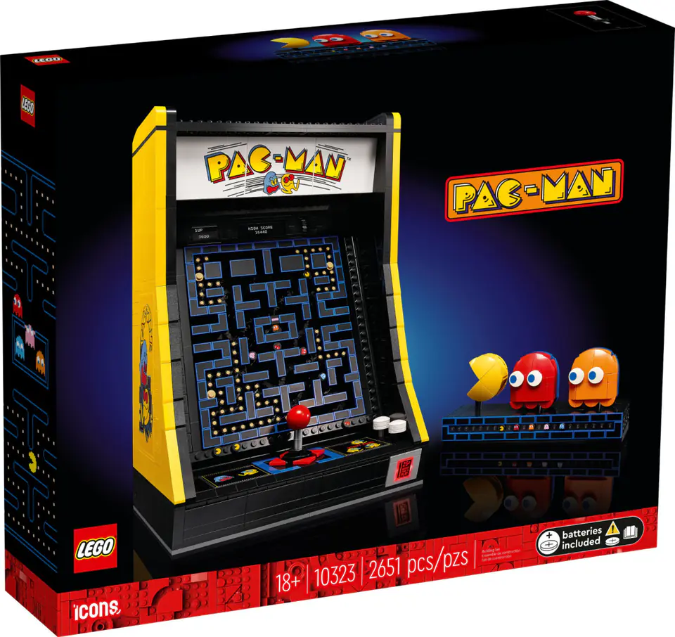 ⁨LEGO ICONS 10323 PAC-MAN GAME MACHINE⁩ at Wasserman.eu