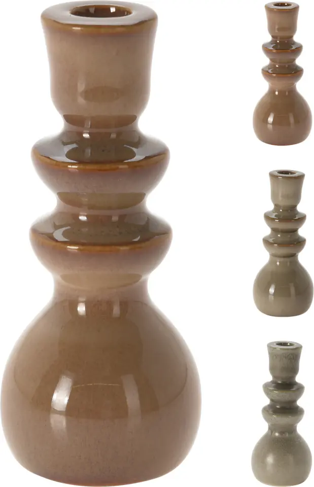ŚWIECZNIK PORCELANOWY 14,5CM w sklepie Wasserman.eu