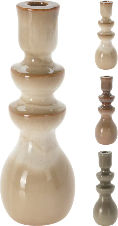 ŚWIECZNIK PORCELANOWY 18,5CM w sklepie Wasserman.eu