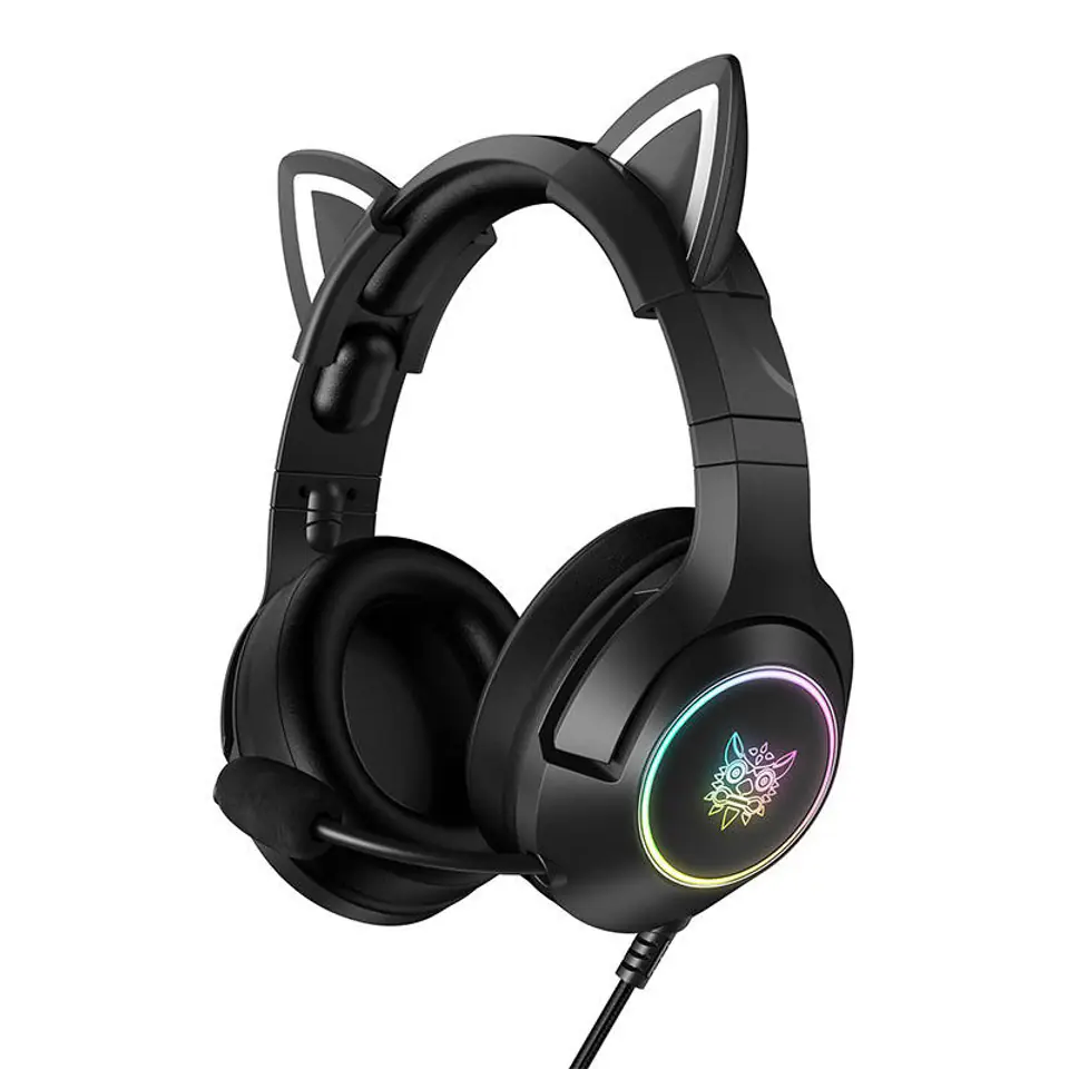 ⁨ONIKUMA K9 gaming headphones BLACK⁩ at Wasserman.eu