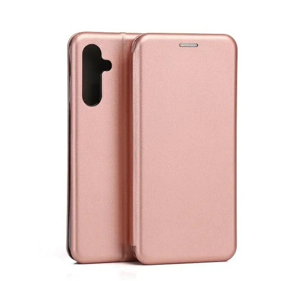 ⁨Beline Etui Book Magnetic Samsung A15A156 różowo-złoty/rose gold⁩ w sklepie Wasserman.eu
