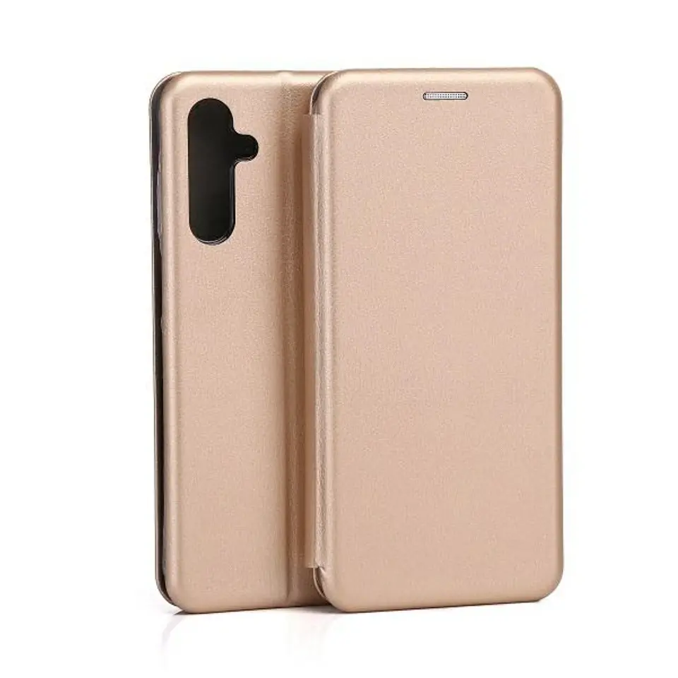 ⁨Beline Etui Book Magnetic Samsung A15A156 złoty/gold⁩ w sklepie Wasserman.eu