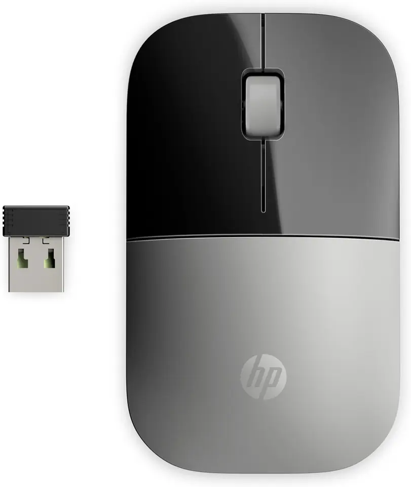 ⁨Mysz HP Z3700 Wireless Mouse Silver bezprzewodowa srebrna X7Q44AA⁩ w sklepie Wasserman.eu