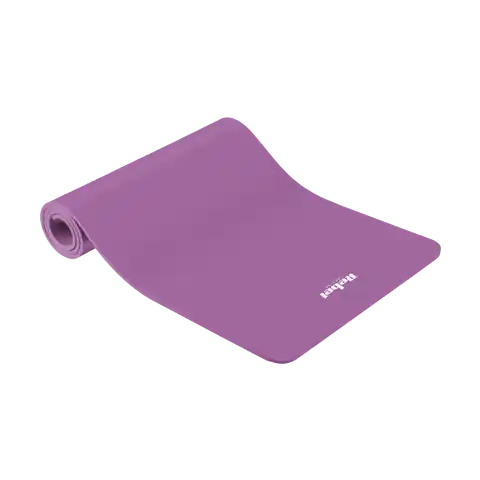 ⁨Gymnastic mat for yoga, pilates, fitness, 183x61cm, thickness 6mm, TPE material, purple, REBEL ACTIVE⁩ at Wasserman.eu