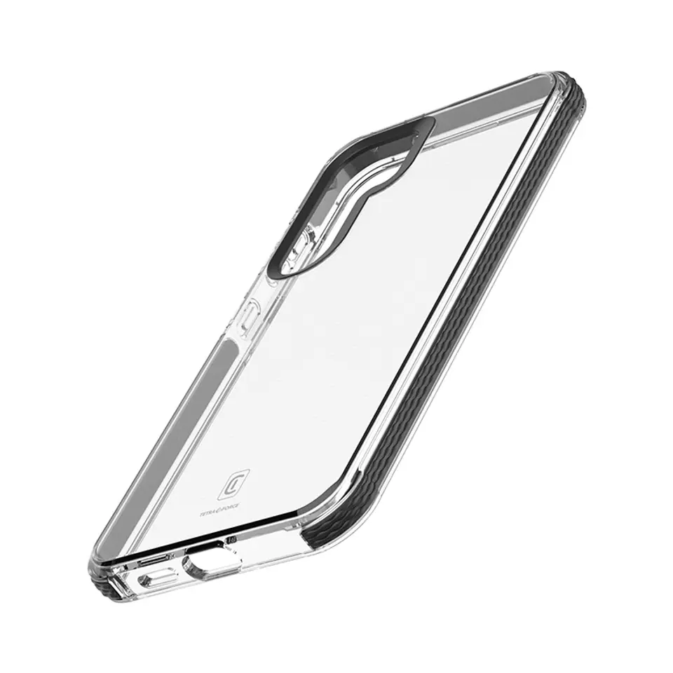 ⁨Cellularline Tetra Force Strong Guard - Etui Samsung Galaxy S24 z powłoką MICROBAN (przezroczysty)⁩ w sklepie Wasserman.eu