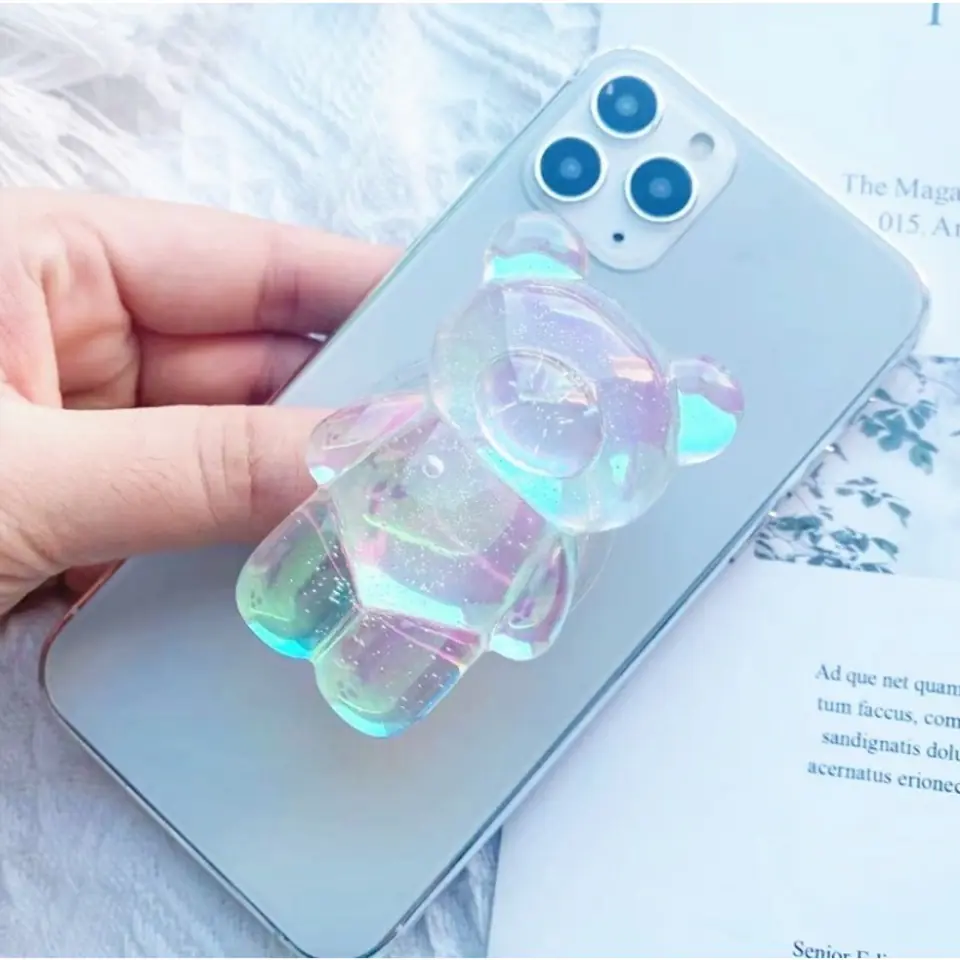 ⁨Uchwyt do Telefonu teleskopowy Słodki Miś BEAR KLIP UDT17⁩ w sklepie Wasserman.eu