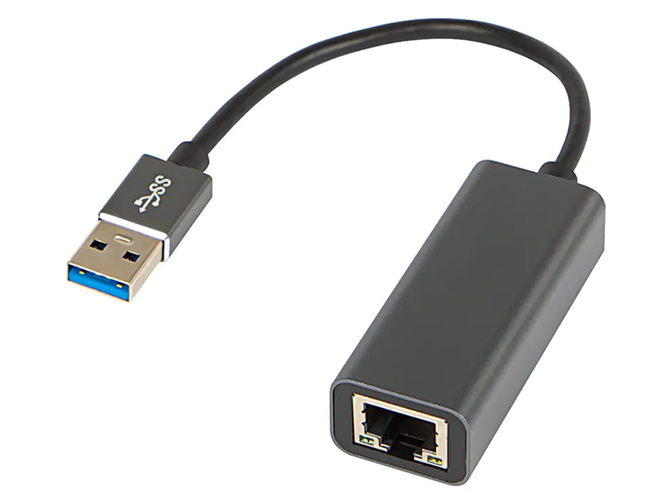 ⁨Karta sieciowa USB RJ45 kabel K-04⁩ w sklepie Wasserman.eu