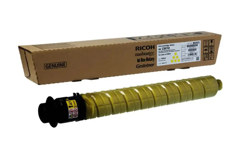 Ricoh oryginalny toner C6010Y, żółta, 28000s w sklepie Wasserman.eu