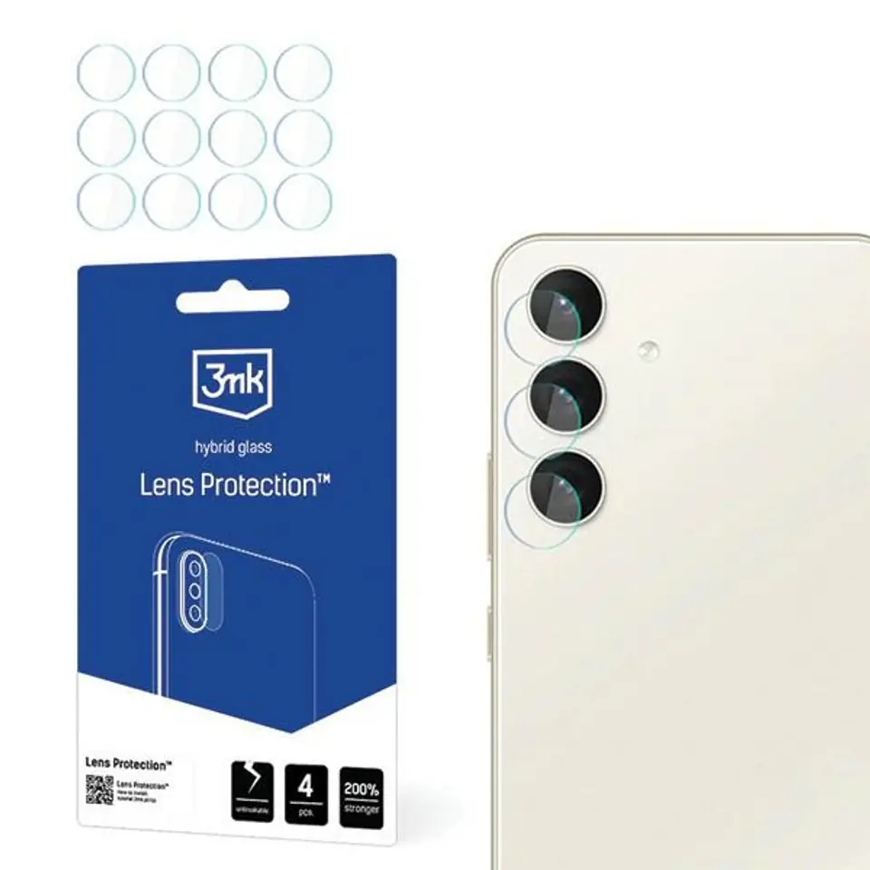⁨3MK Lens Protect Sam S24+ S926 Ochrona na obiektyw aparatu 4szt⁩ w sklepie Wasserman.eu