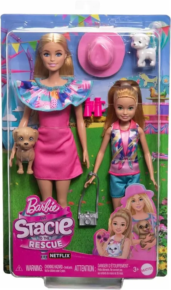 ⁨Barbie Dolls Stacie & Barbie HRM09 p4 MATTEL⁩ at Wasserman.eu