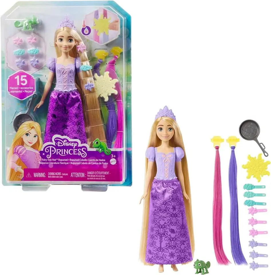 ⁨DISNEY RAPUNZEL FAIRYTALE HAIR FEATURE HLW18 WB4⁩ at Wasserman.eu