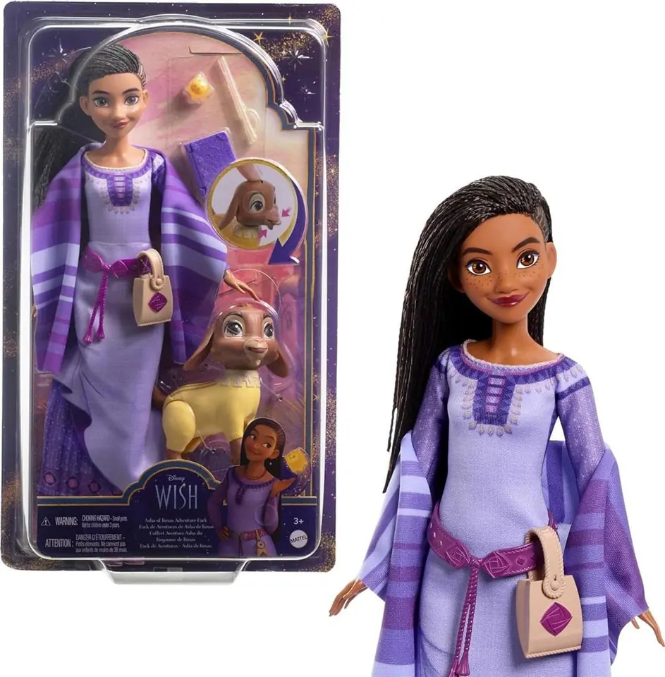 ⁨Disney Wish Życzenie Asha z Rosas zestaw HPX25 MATTEL⁩ at Wasserman.eu