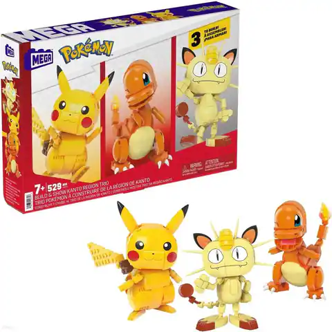 ⁨Mega Pokemon - Buduj i eksponuj Trio z Kanto HPF94⁩ w sklepie Wasserman.eu