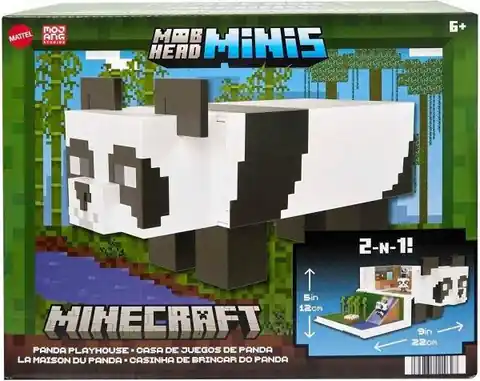 ⁨Minecraft Domek zabaw pandy + 2 minifigurki HLL25⁩ w sklepie Wasserman.eu