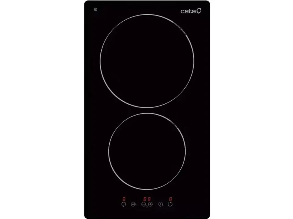 ⁨CATA Hob TD 3102 BK Vitroceramic, Number of burners/cooking zones 2, Touch, Timer, Black⁩ w sklepie Wasserman.eu