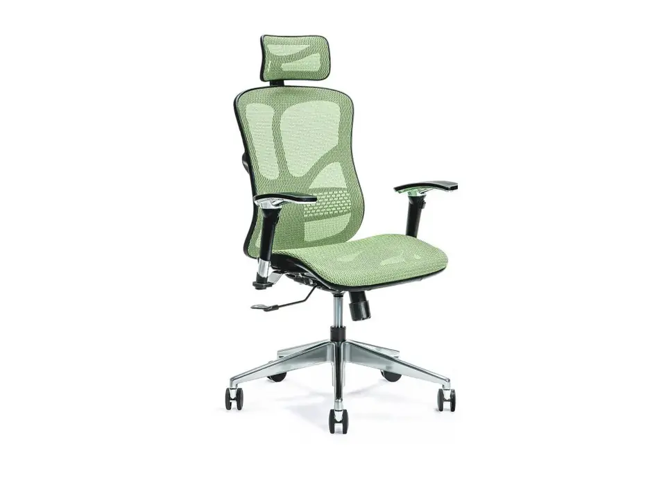 ⁨Ergonomic office chair ERGO 500 green⁩ at Wasserman.eu