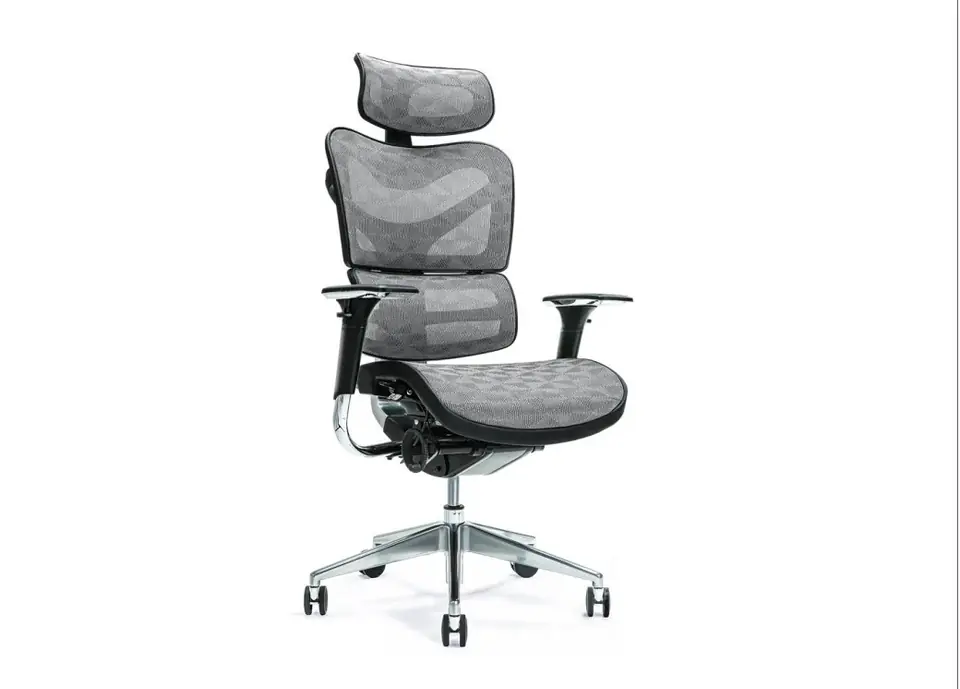 ⁨Ergonomic office chair ERGO 700 grey⁩ at Wasserman.eu