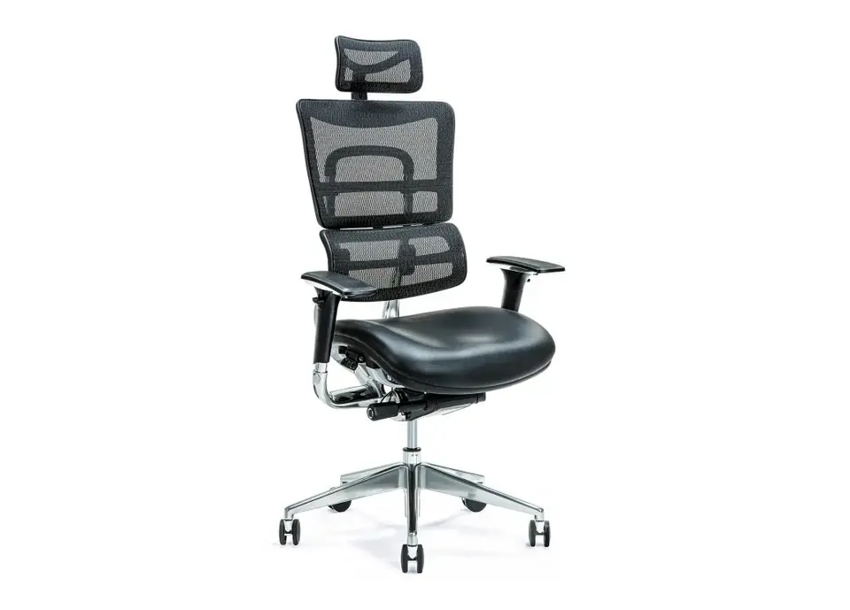 Ergonomiczny fotel biurowy ERGO 800 czarny w sklepie Wasserman.eu