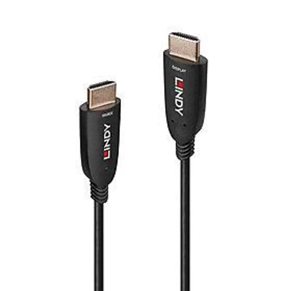 ⁨Lindy 15m Fibre Optic Hybrid HDMI⁩ w sklepie Wasserman.eu