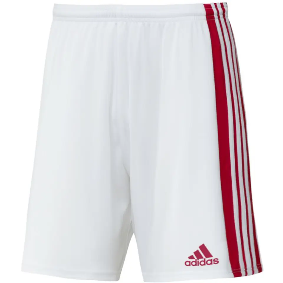 ⁨Spodenki adidas Squadra 21 Short Jr (kolor Biały, rozmiar 116 cm)⁩ w sklepie Wasserman.eu