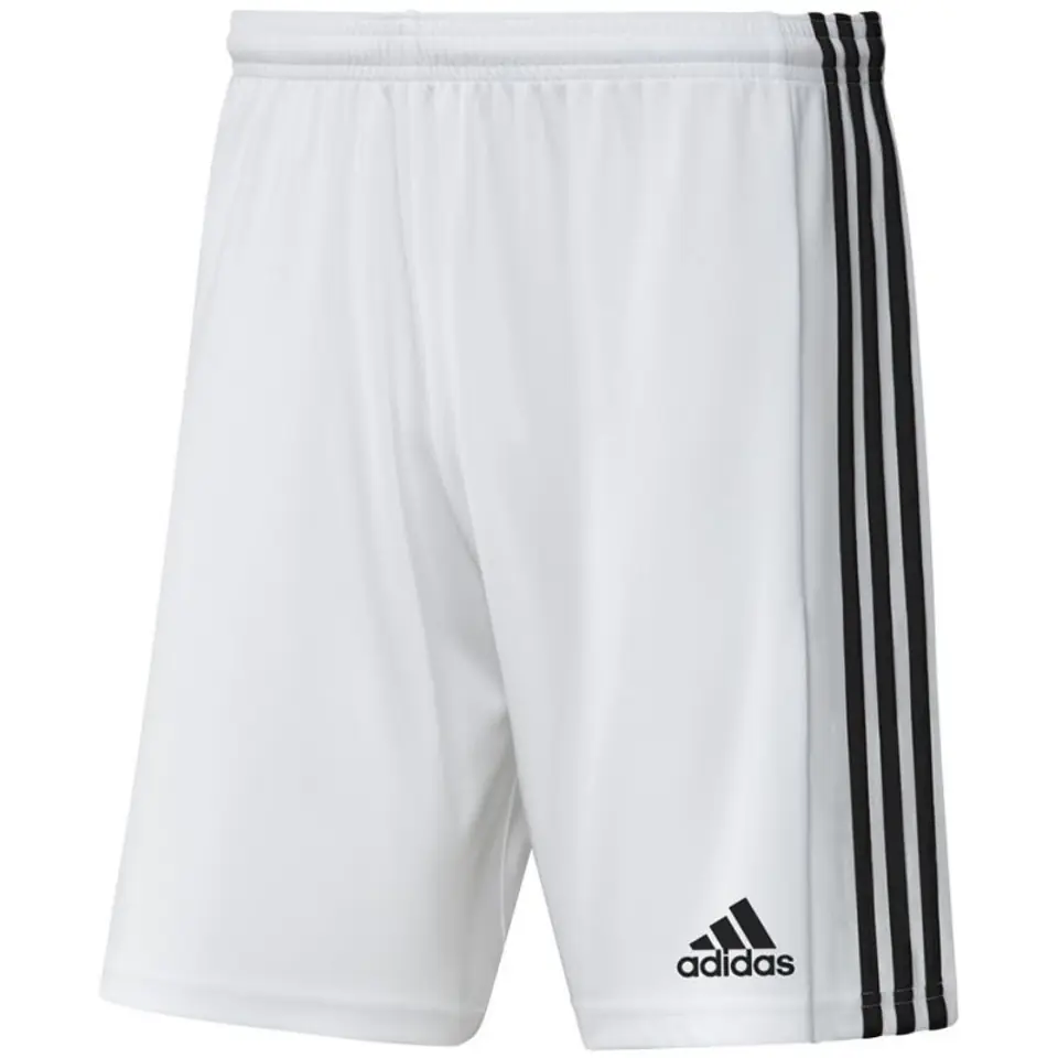 ⁨Spodenki adidas Squadra 21 Short Jr (kolor Biały, rozmiar 128cm)⁩ w sklepie Wasserman.eu