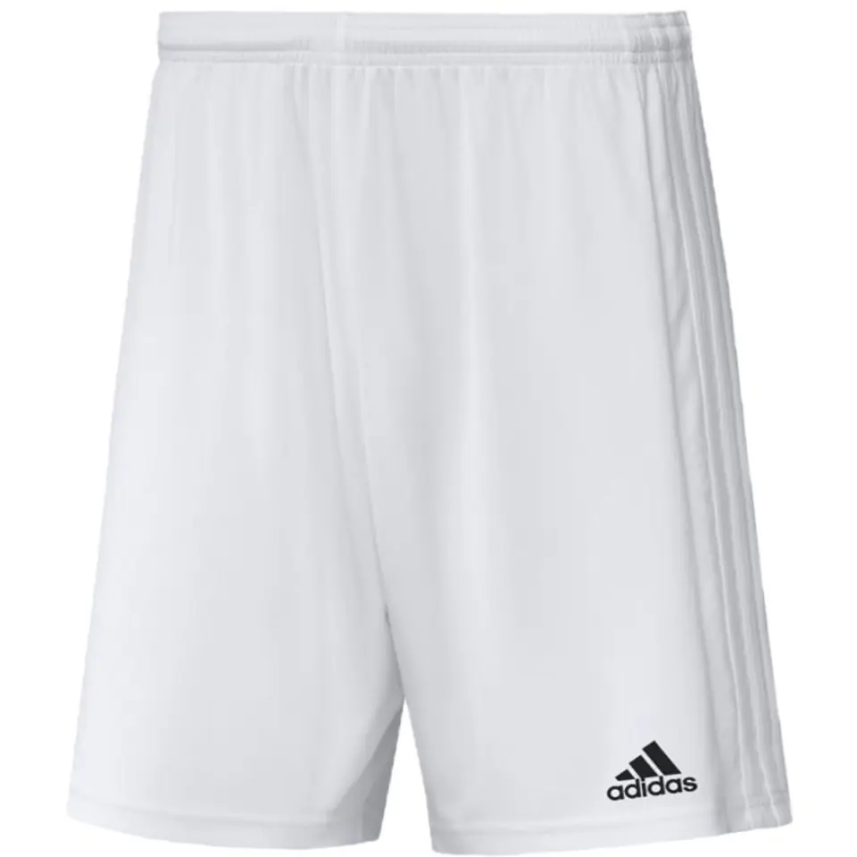 ⁨Spodenki adidas Squadra 21 Short Jr (kolor Biały, rozmiar 116 cm)⁩ w sklepie Wasserman.eu