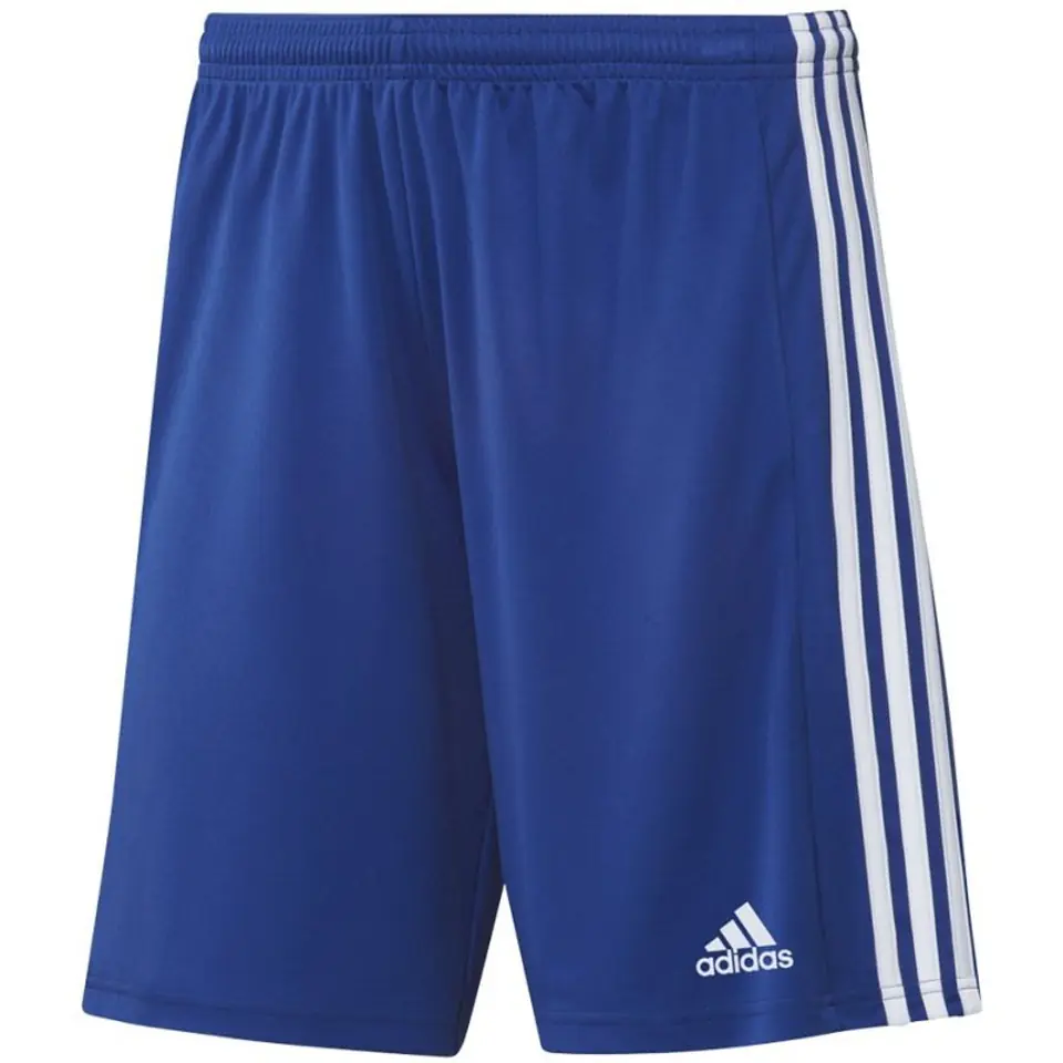 ⁨Spodenki adidas Squadra 21 Short Jr (kolor Niebieski, rozmiar 152 cm)⁩ w sklepie Wasserman.eu