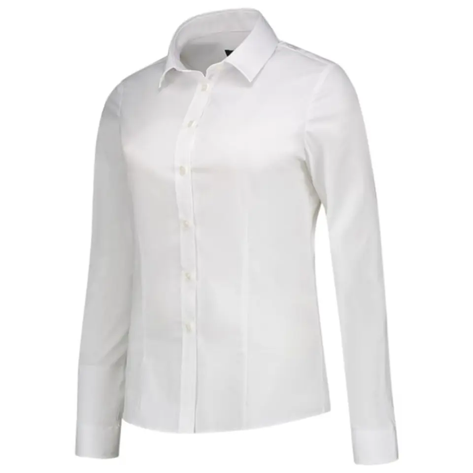 ⁨Koszula Malfini Fitted Stretch Blouse W (kolor Biały, rozmiar 44)⁩ w sklepie Wasserman.eu