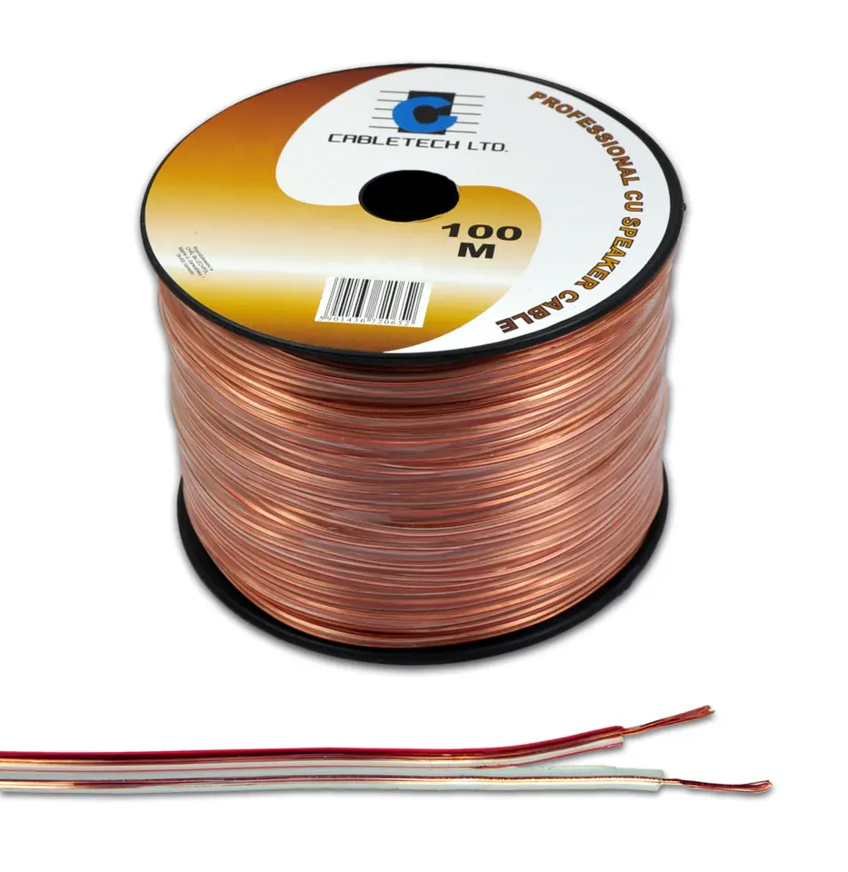 KAB0325 Kabel głośnikowy 2,5mm (rolka 100m) w sklepie Wasserman.eu