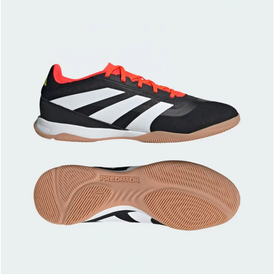 ⁨Buty adidas Predator League L IN (kolor Biały. Czarny. Czerwony, rozmiar 44 2/3)⁩ w sklepie Wasserman.eu