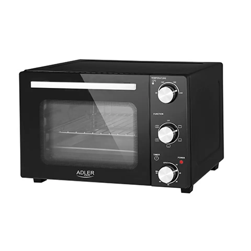 ⁨Adler Electric Oven | AD 6024 | 22 L | 1300 W | Black⁩ at Wasserman.eu