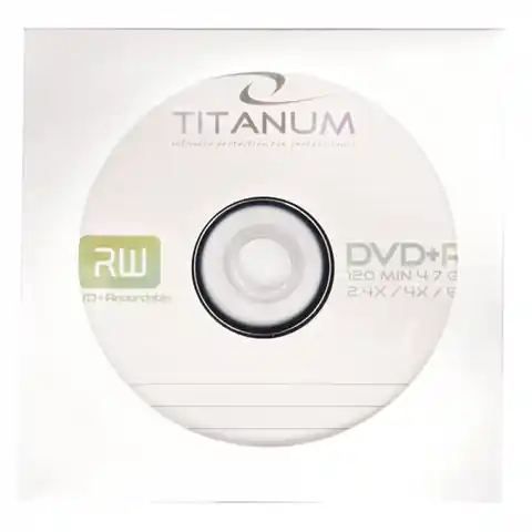 ⁨1081 DVD+R 4,7GB X8 - koperta 1 sztuka Titanum⁩ w sklepie Wasserman.eu