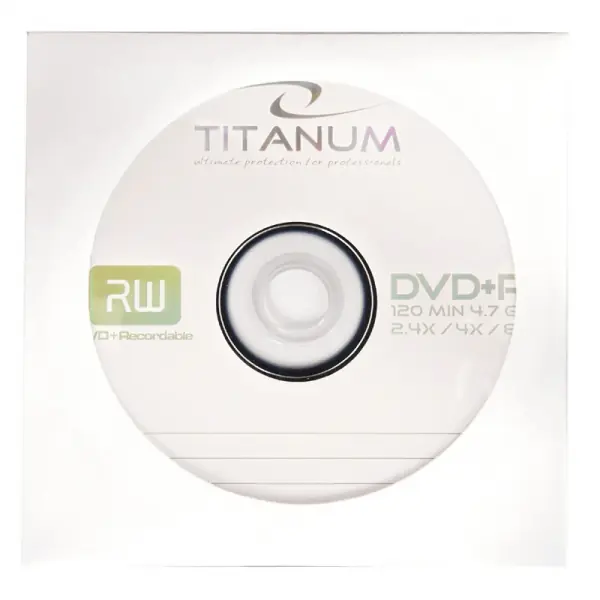 1081 DVD+R 4,7GB X8 - koperta 1 sztuka Titanum w sklepie Wasserman.eu