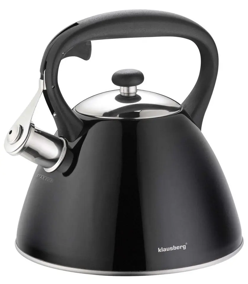 ⁨KETTLE WITH WHISTLE KLAUSBERG 3L KB-7208⁩ at Wasserman.eu