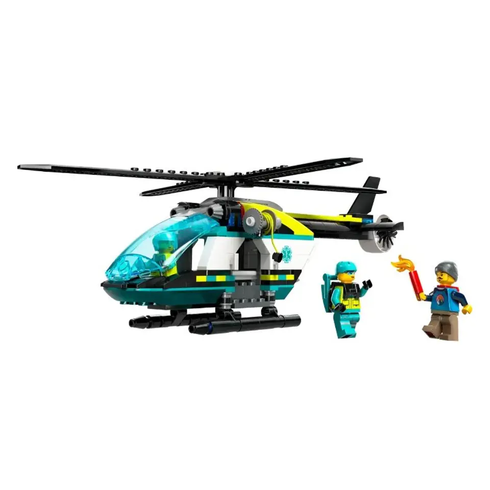 ⁨LEGO CITY 60405 EMERGENCY RESCUE HELICOPTER⁩ at Wasserman.eu