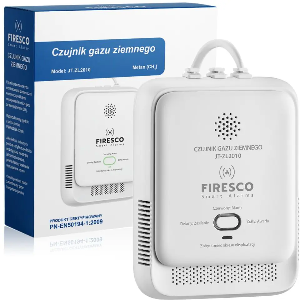 ⁨Czujnik gazu Firesco JT-ZL2010⁩ w sklepie Wasserman.eu