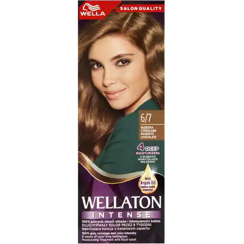 ⁨WELLA Wellaton Intense Farba do włosów 6/7 - Głęboka Czekolada 1op.⁩ w sklepie Wasserman.eu