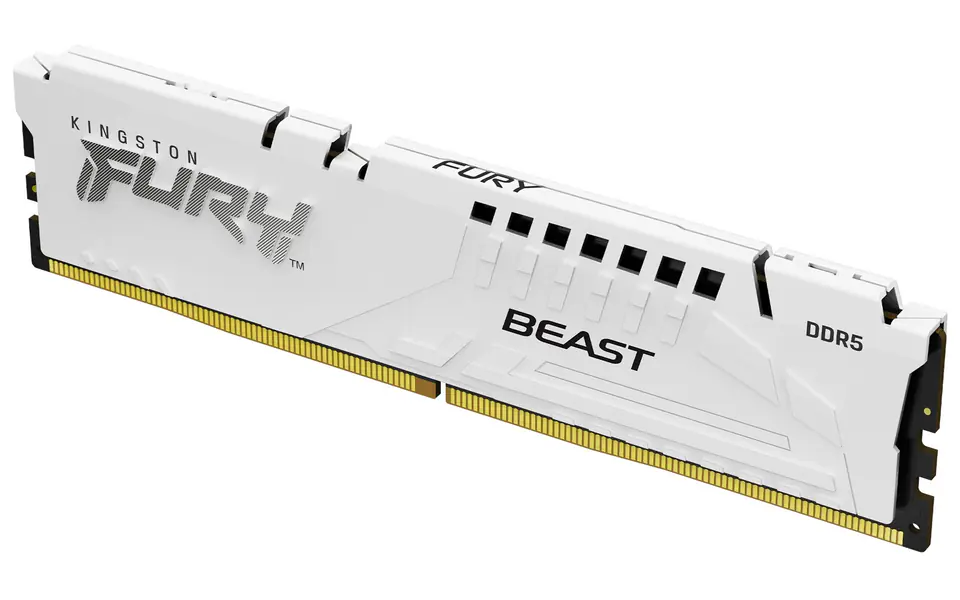 ⁨Kingston Technology FURY Beast 16GB 6400MT/s DDR5 CL32 DIMM White EXPO⁩ at Wasserman.eu