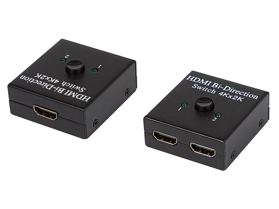 Rozgałęźnik SWITCH HDMI 2x1 SPLITER 1x2 4K w sklepie Wasserman.eu