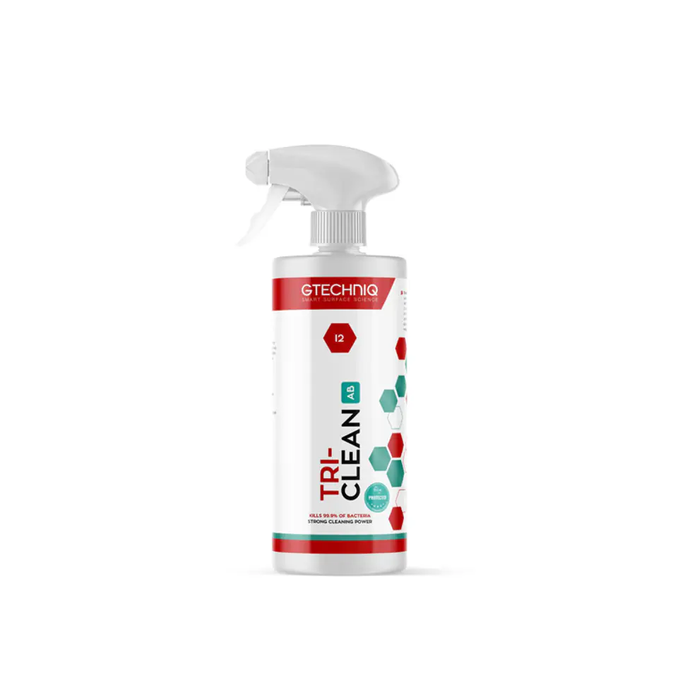 ⁨Gtechniq I2 Tri-Clean 500ml - antybakteryjny płyn do czyszczenia powierzchni⁩ w sklepie Wasserman.eu