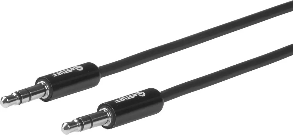 ⁨eSTUFF Minijack Cable 3.5mm 0,5m⁩ w sklepie Wasserman.eu