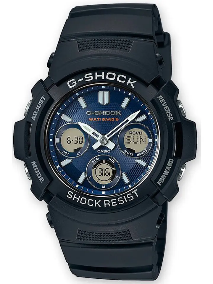 ⁨Zegarek Casio G-Shock AWG-M100SB-2AER⁩ w sklepie Wasserman.eu