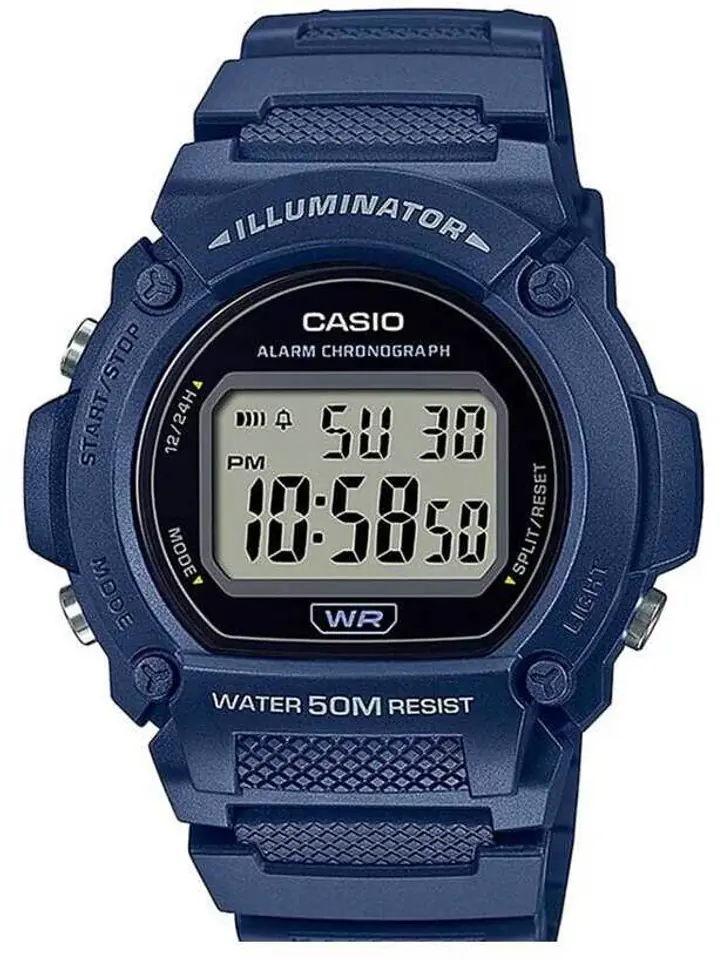 ⁨ZEGAREK MĘSKI CASIO  W-219H-2A + BOX⁩ w sklepie Wasserman.eu