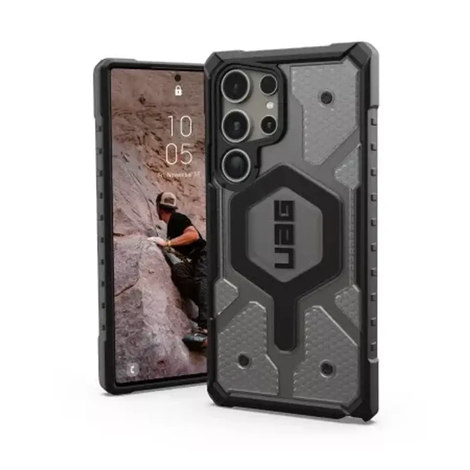 ⁨Etui UAG Pathfinder Clear Magnet - obudowa ochronna do Samsung Galaxy S24 Ultra 5G z wbudowanym modułem magnetycznym (ice)⁩ w sklepie Wasserman.eu