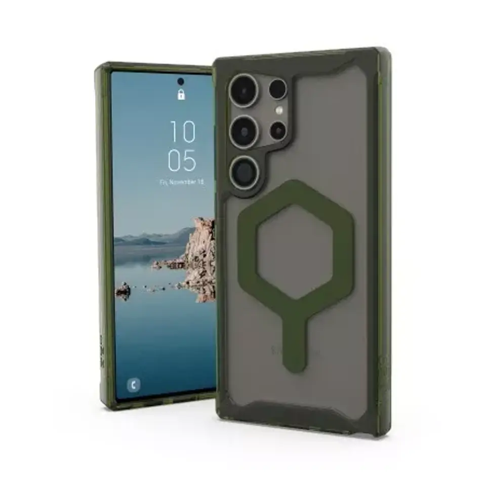 ⁨Etui UAG Plyo Pro Magnet - obudowa ochronna do Samsung Galaxy S24 Ultra 5G z wbudowanym modułem magnetycznym (ice-olive)⁩ w sklepie Wasserman.eu